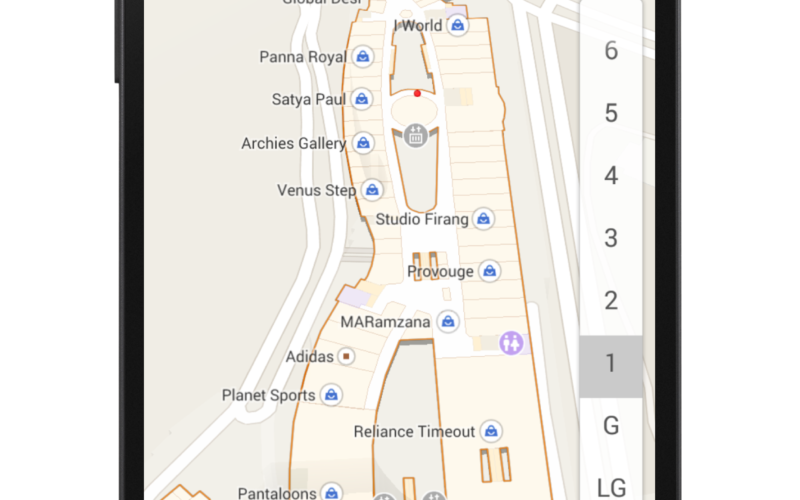 Indoor Google Maps for 75  Popular Indoor Venues