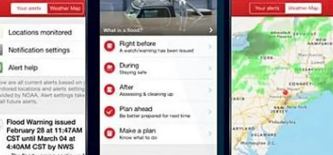 New Flood App Brings American Red Cross Safety Information to Mobile Devices