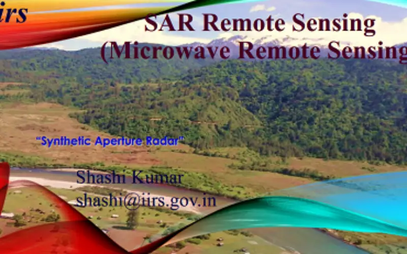 PPT on SAR Remote Sensing and Its Introduction