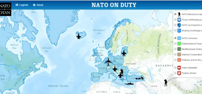 NATO HQ Launches Interactive Web Map Based on Esri Technology