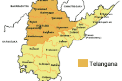 Telangana Official Map Yet to be Prepared