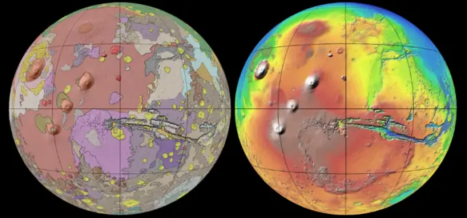 New Global Geologic Map of Mars