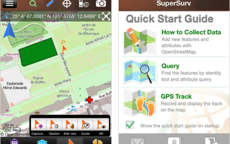 Mapping and Collecting Geospatial Data with SuperSurv 3.2 (iOS)