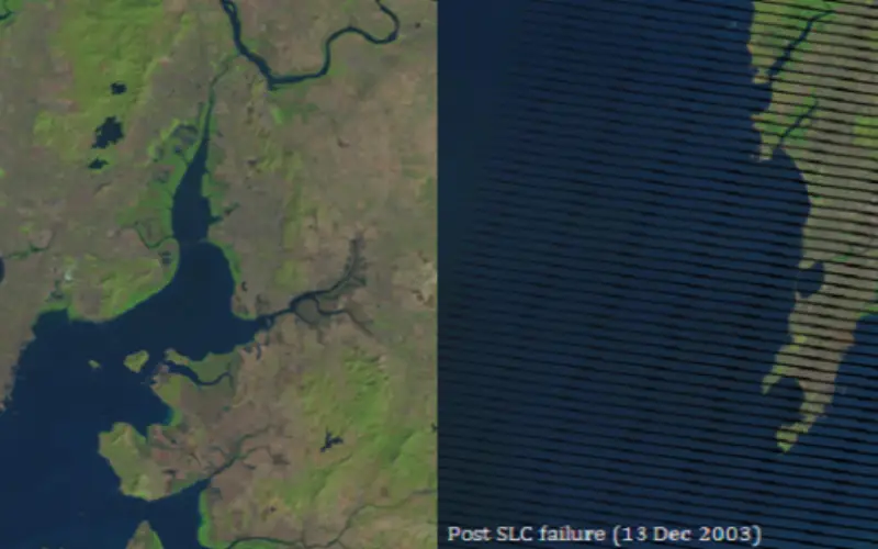 Gap-Filling Landsat 7 SLC-off data using ERDAS and ENVI