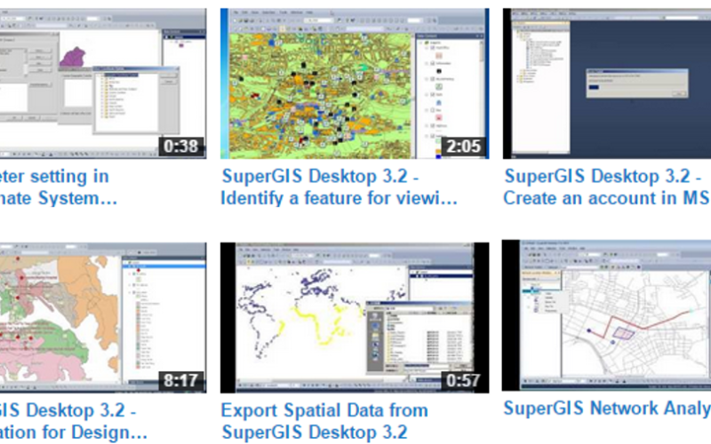 Get the Hang of latest SuperGIS Desktop 3.2