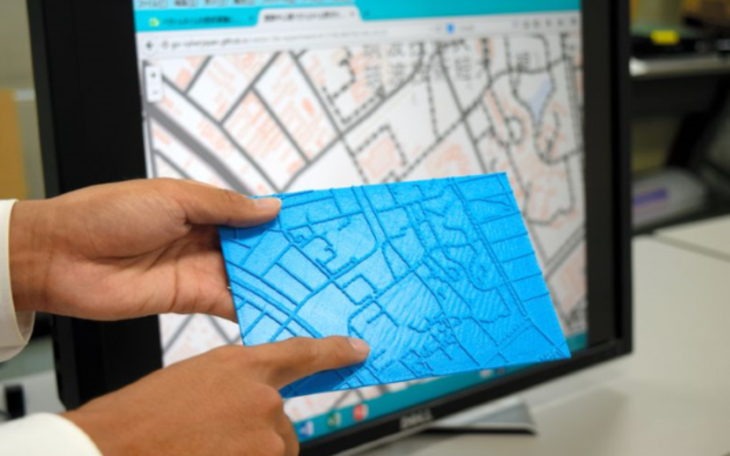 Visually Challenged Soon Have 3D Printed Maps