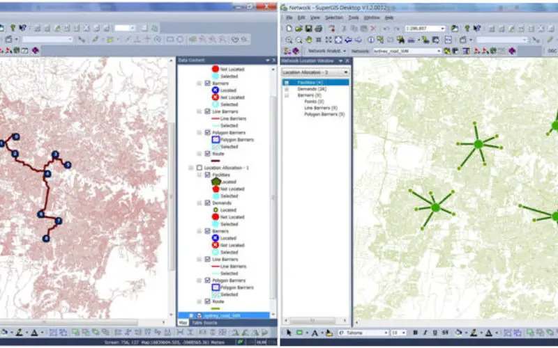 Supergeo Launches the Newest SuperGIS Network Analyst 3.2