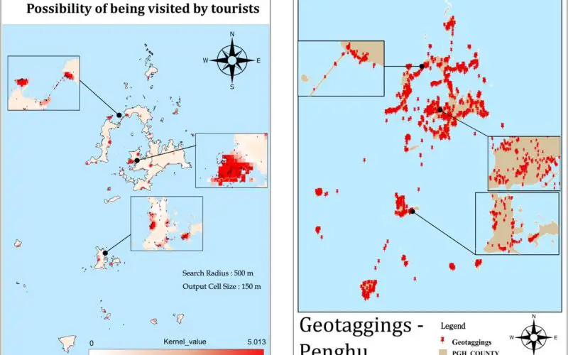 Tag at Hot Tourist Spots with GIS