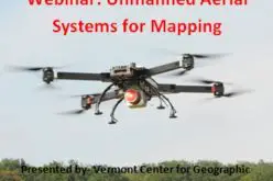 Webinar: Unmanned Aerial Systems for Mapping