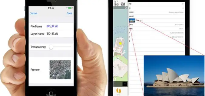 iOS Mapping Solution, SuperSurv, Enhances Raster Data Support