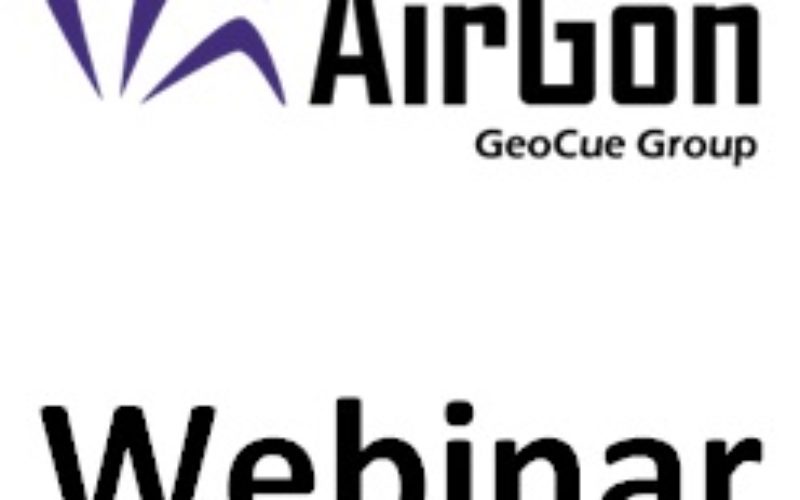 Webinar: AirGon Presents small UAS Metric Mapping Workflows