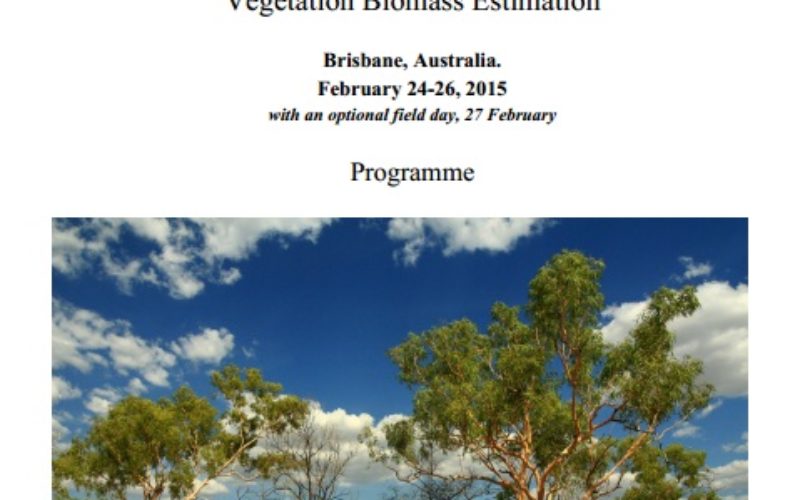Workshop on Approaches to Remote Sensing For Vegetation Biomass Estimation