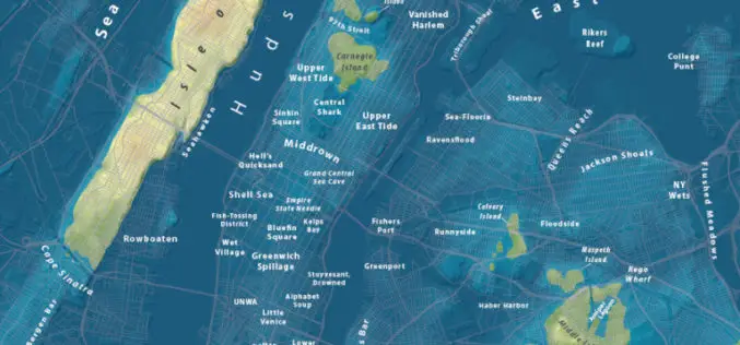 Maps Show What Major World Cities Would Look Like If Global Sea Level Rises