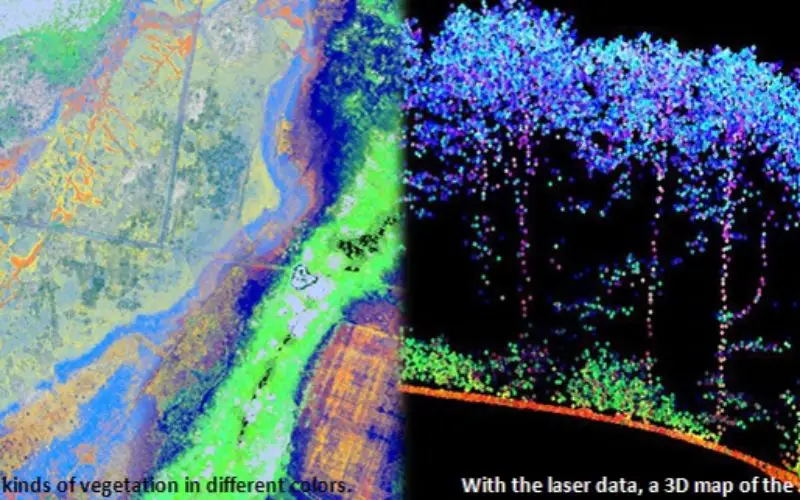 Protecting Nature Using Airborne Laser Footprint Data
