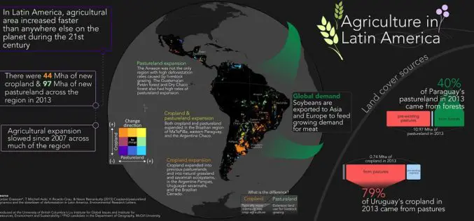 Remote Sensing to Study Dynamics of Cropland in Latin America