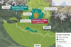 Geological Survey of India Mapping Nepal Earthquake Aftershocks