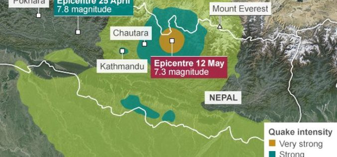 Geological Survey of India Mapping Nepal Earthquake Aftershocks