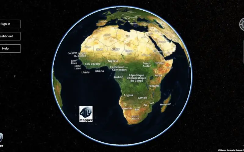 4Dmapper to Store, Deliver and to Share Geospatial Data