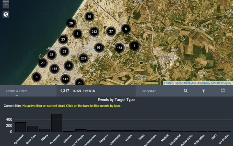 Amnesty International Launches Online Tool Mapping Exposing Israeli Attacks in Gaza