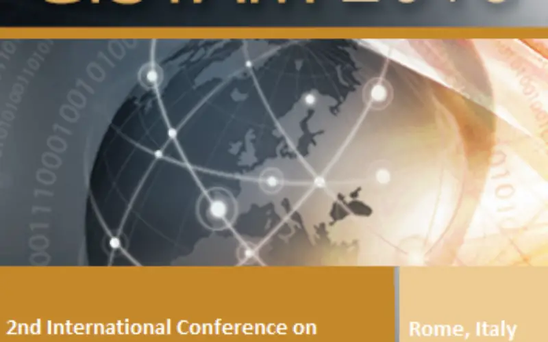 Call for Papers – The 2nd International Conference on GISTAM 2016