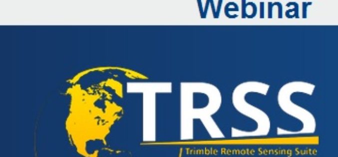 Webinar: Introducing the Trimble Remote Sensing Suite