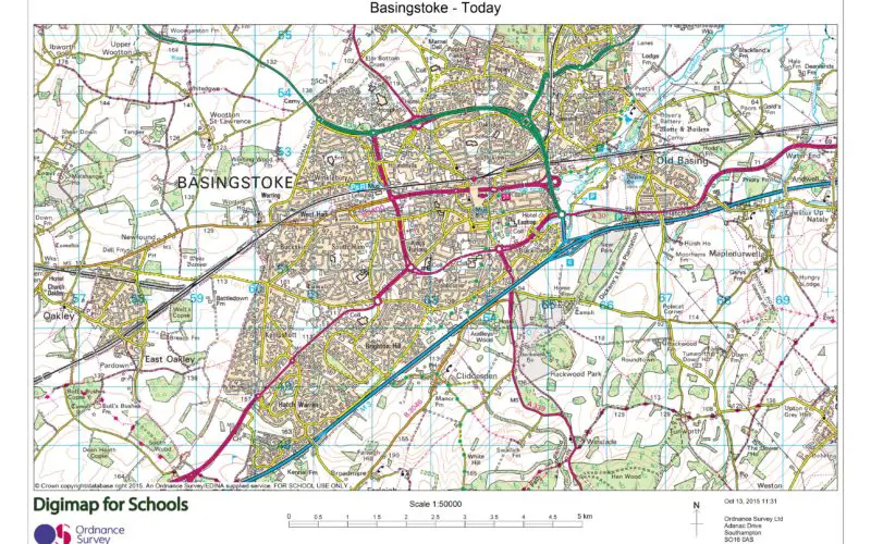 Digimap for Schools Launches 1950s Maps of Great Britain