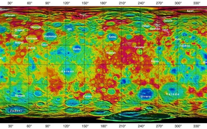 Dwarf Planet Ceres – New Name, New Maps, New Questions