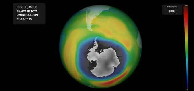 Ozone Hole Nears Record Size Again