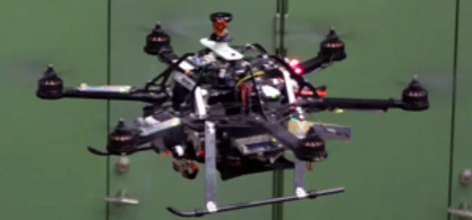 A Drone with a Sense of Building Its Own Maps