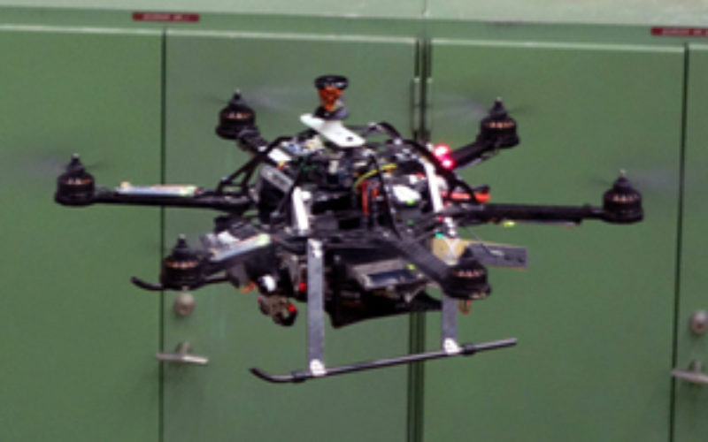 A Drone with a Sense of Building Its Own Maps