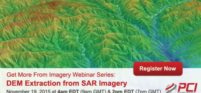 Webinar Series: DEM Extraction from SAR Imagery