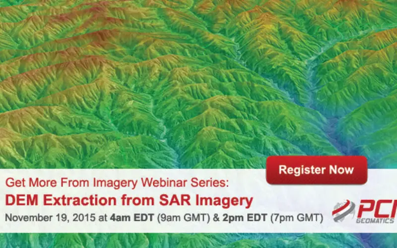 Webinar Series: DEM Extraction from SAR Imagery