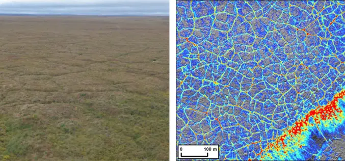 Arctic Tundra Fire Causes Widespread Permafrost Landscape Changes