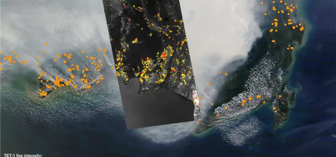 DLR Satellite TET-1 Delivers Detailed Images of the Fires in Indonesia