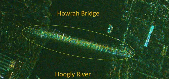 India’s RISAT-1 High Resolution SpotLight (HRS) Polarimetric Image