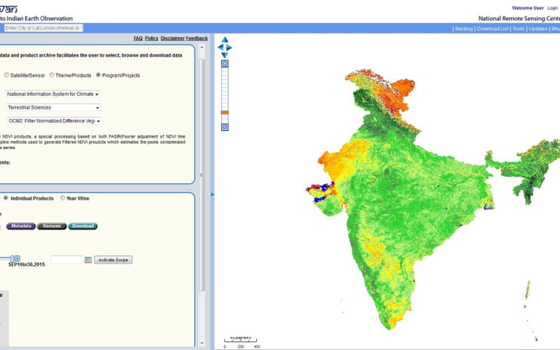 Bhuvan Updates | OGC Services, Active Agricultural Fire Locations, Snow Albedo, Filtered NDVI