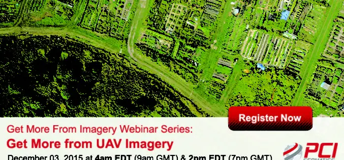 Webinar Series: Get More from UAV Imagery