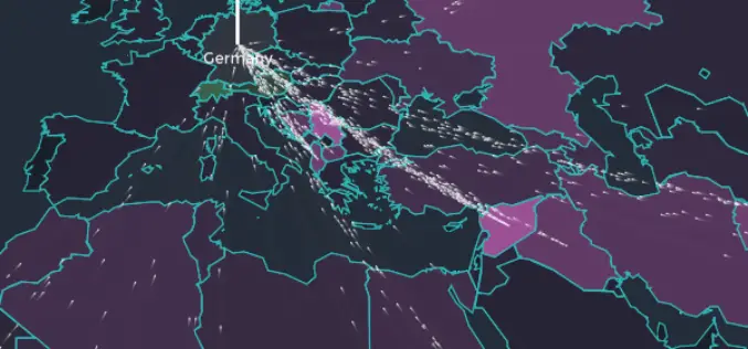 Mapping to Visualize the European Refugee Crisis