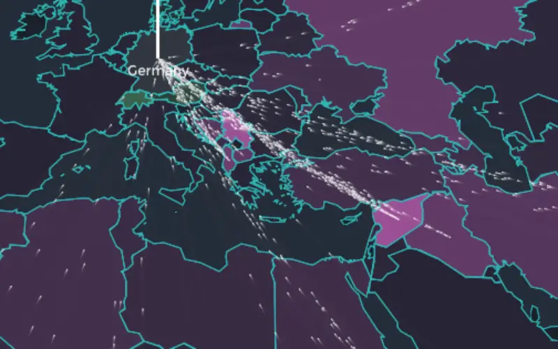 Mapping to Visualize the European Refugee Crisis