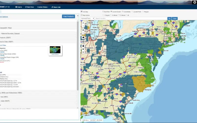 The National Map Data Download Enhancements