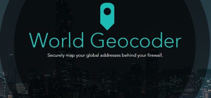 World Geocoder for ArcGIS