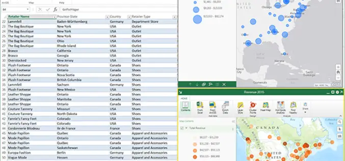 ArcGIS Maps for Office to Brings Mapping Capabilities into Microsoft Excel and Microsoft PowerPoint