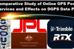 Comparative Study of Online GPS Post Processing Services and Effects on DGPS Data Processing