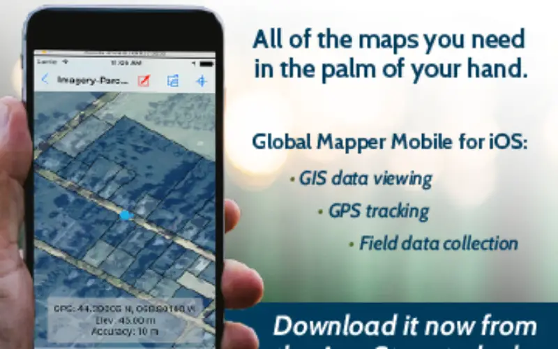 Global Mapper Mobile is Now Available for iOS