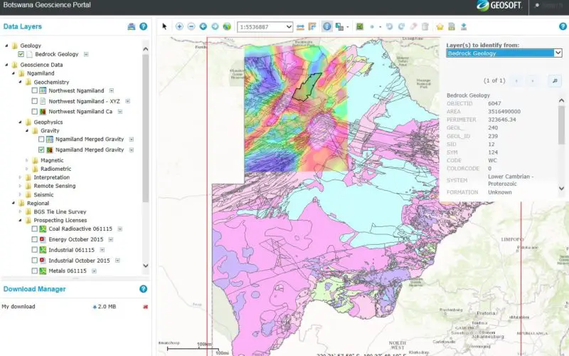 Botswana Geoscience Portal Goes Live