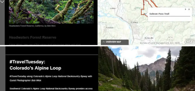 The Bureau of Land Management Uses Esri Story Maps to Encourage Public Land Exploration