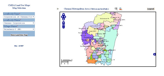 CMDA Uses GIS Based Land Use Information System for Information Dissemination