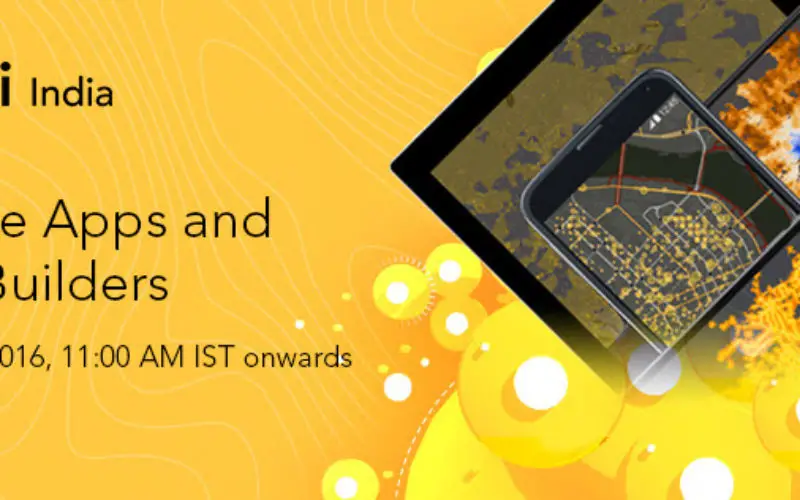 Esri India Webinar: Explore the World of Esri Mobile Apps and App Builders