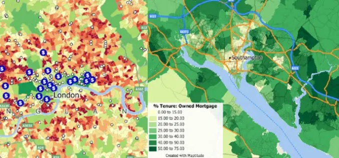 Use of GIS in Banking