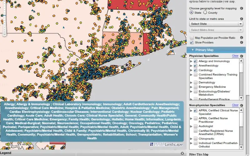 AMA Unveils Enhanced Interactive Mapping Tool Aimed at Helping Health Care Providers